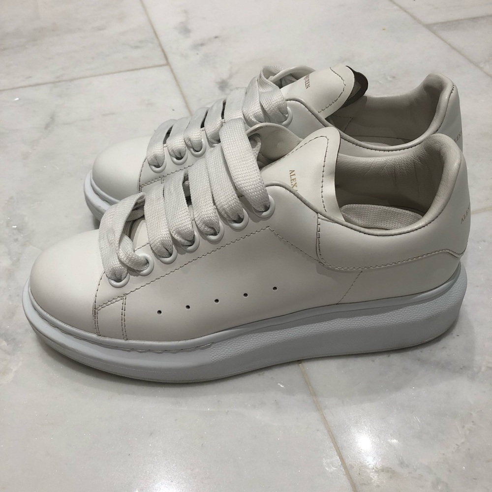 Alexander McQueen white sneakers